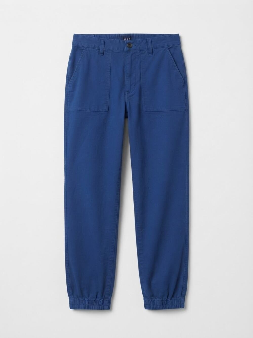 GAP Blue Pull On Jogger Pants Womens Small Utility Cinch Waist Casual Athleisure